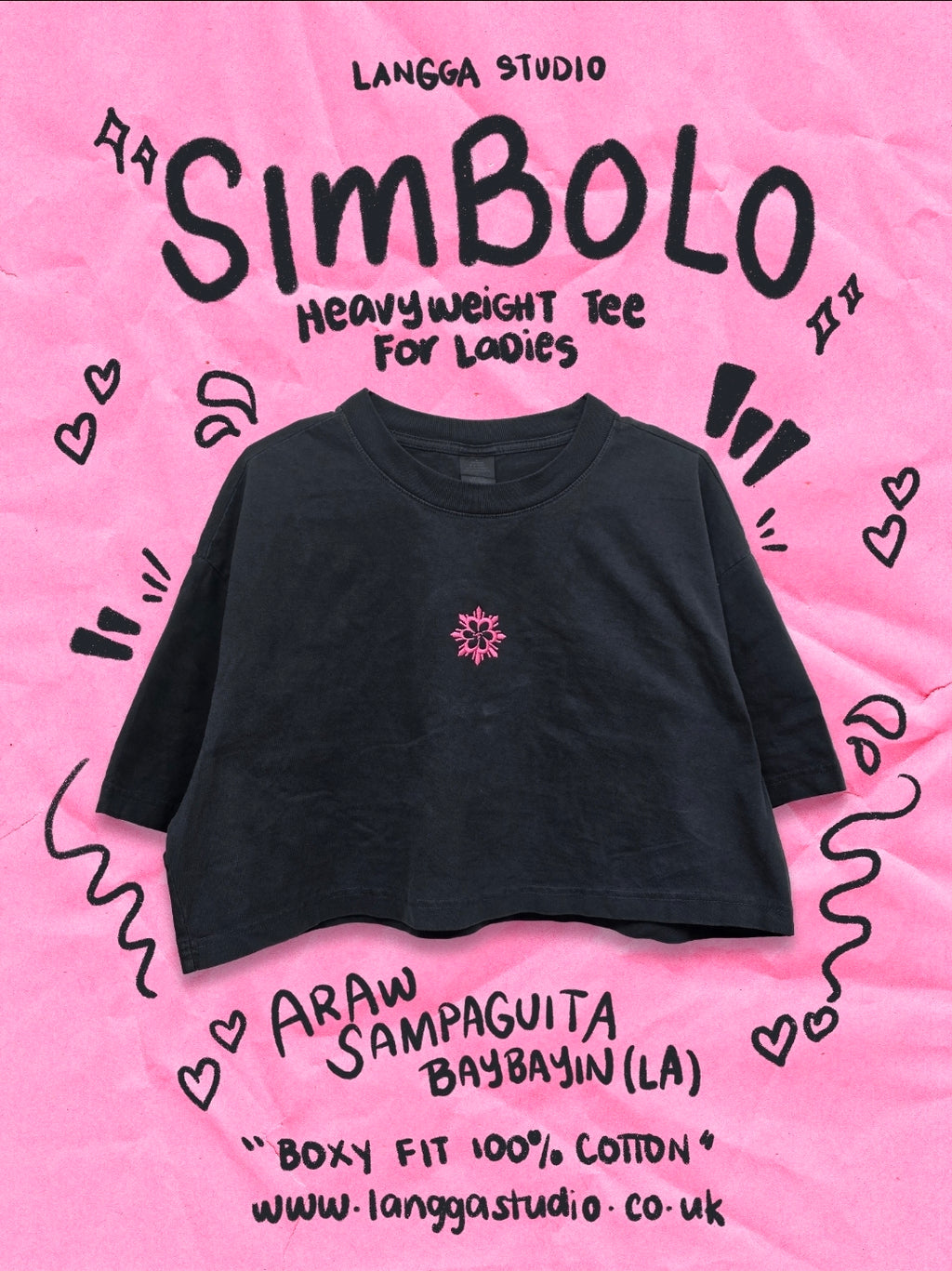 Simbolo Cropped Tee