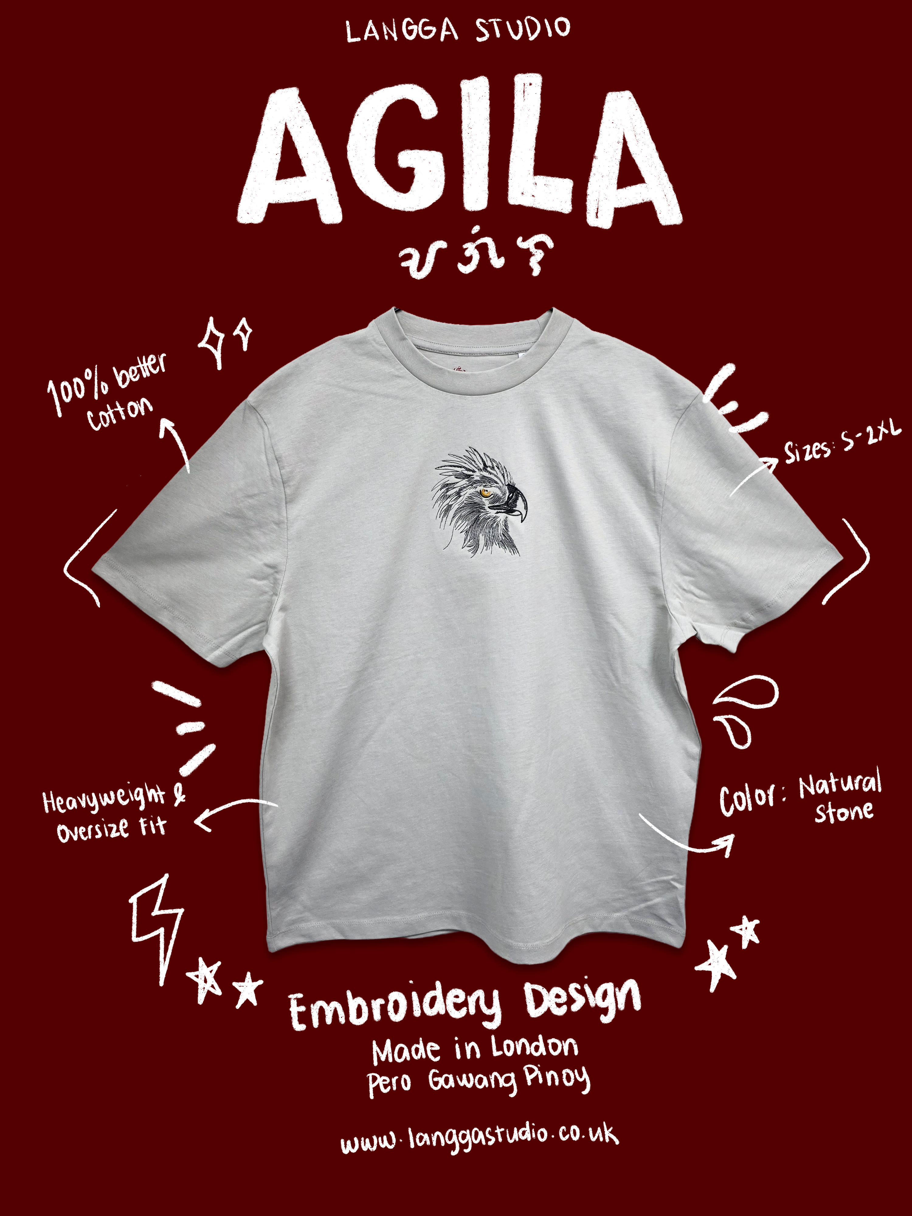 AGILA Boxy T-Shirt