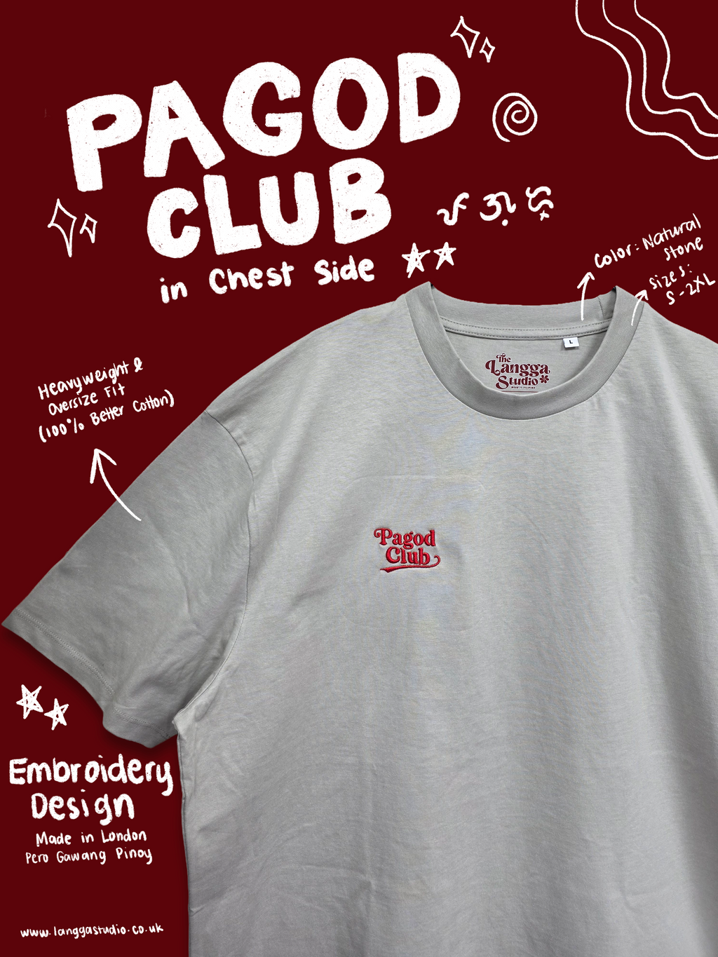 Pagod Club - Left Chest Side