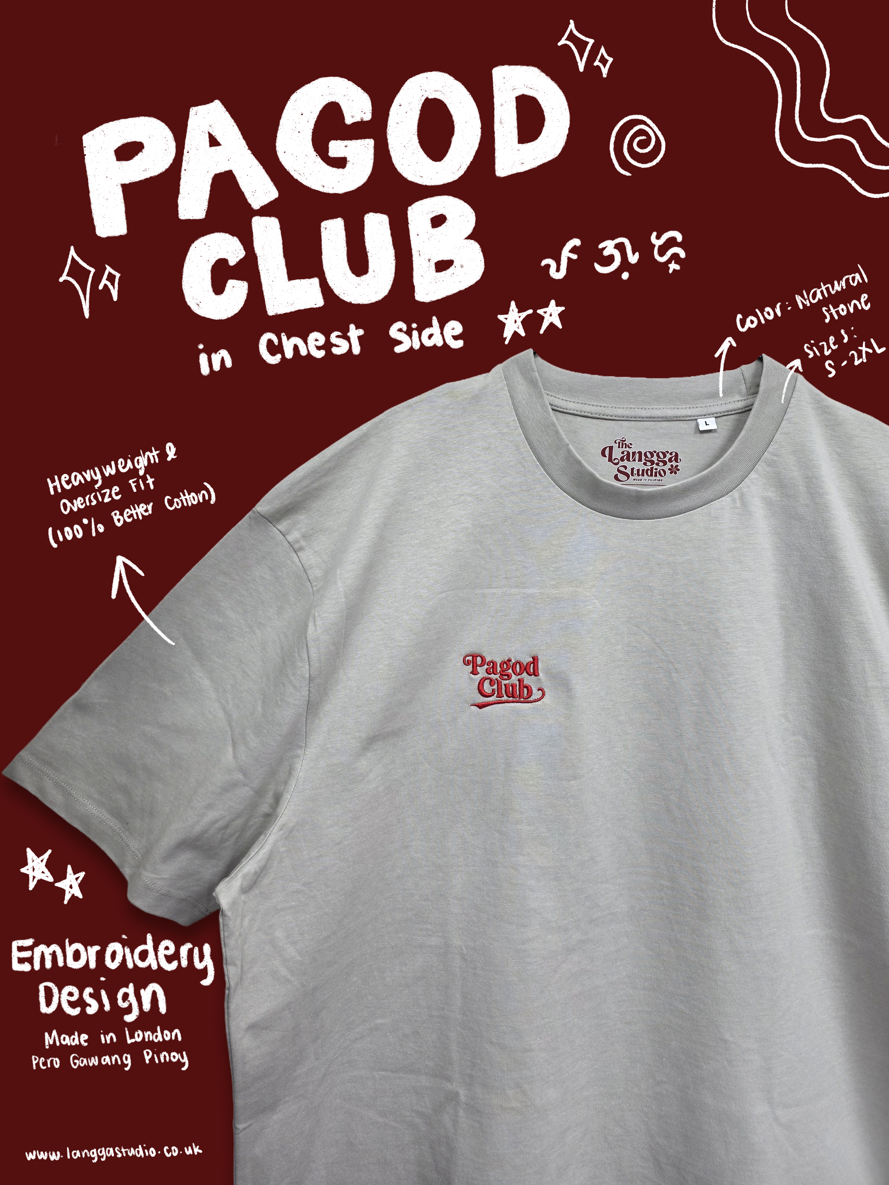 Pagod Club - Left Chest Side