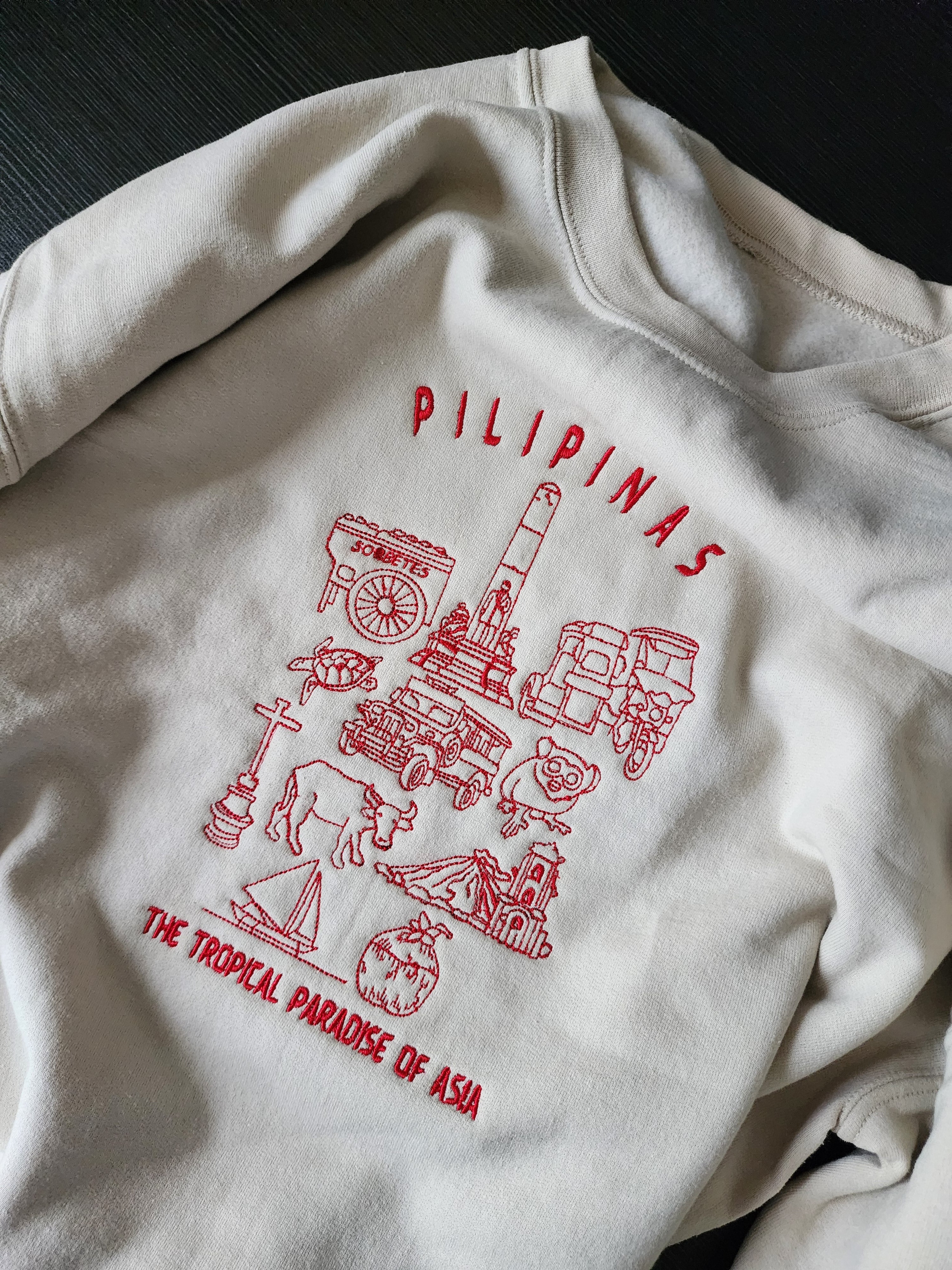 Tropical Jumper BEIGE