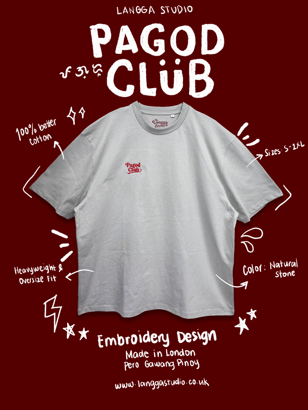 Pagod Club - Left Chest Side