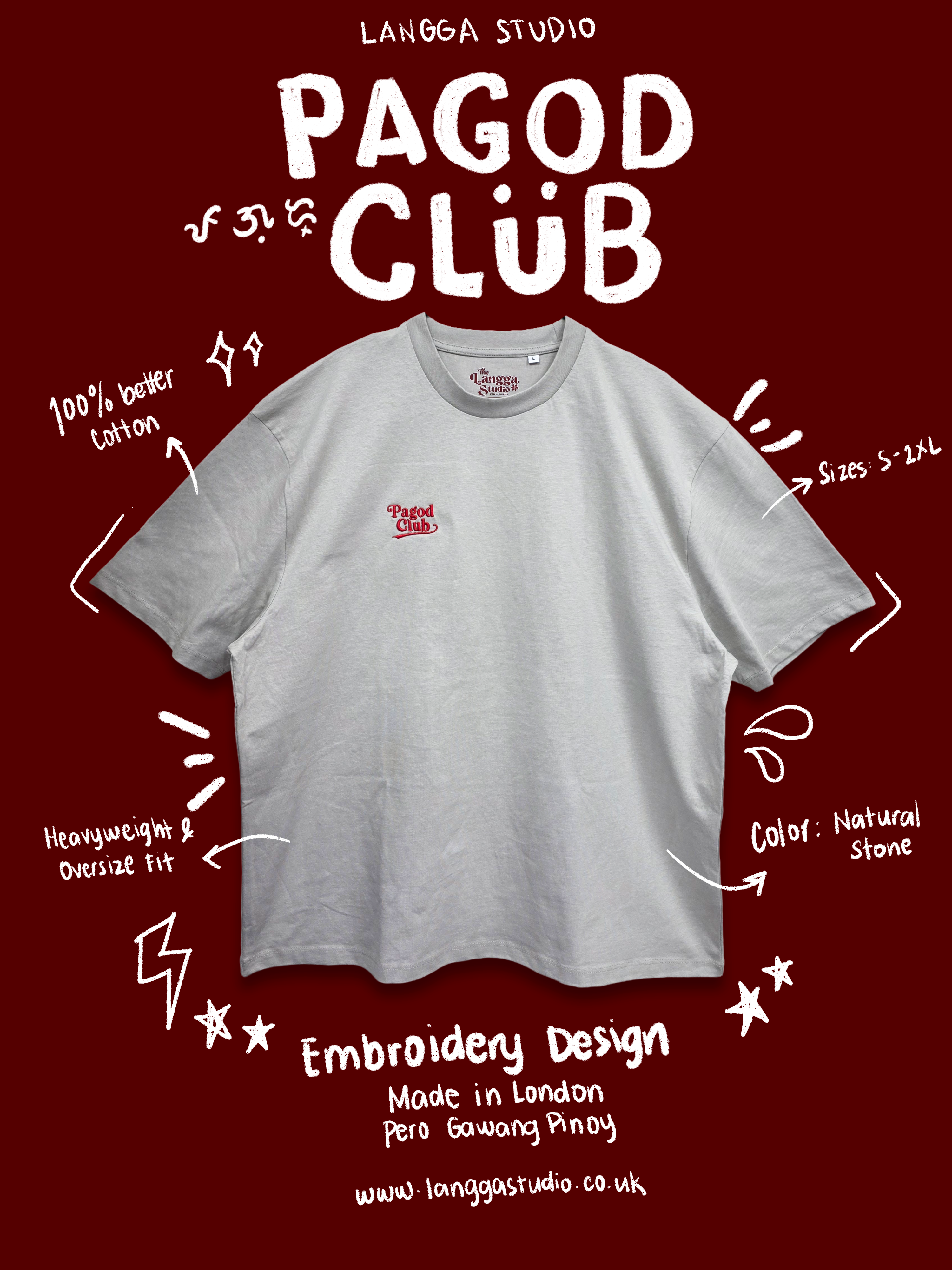 Pagod Club - Left Chest Side